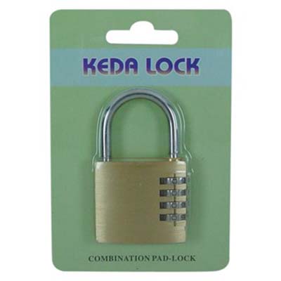 TRI-CIRLCE 40MM COMBINATION PADLOCK