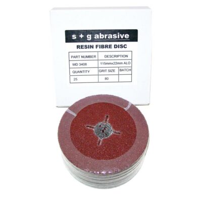 115mm x 80* FIBRE DISC