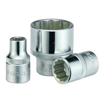 FORCE 15mm 1/2DRV 12PT SOCKET