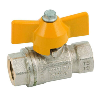 BERLIN 1/4 BALL VALVE ** F/F ** BUTTERFLY HANDLE