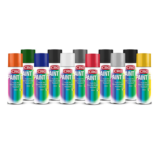 CRC PAINT-IT BLACK GLOSS AEROSOL