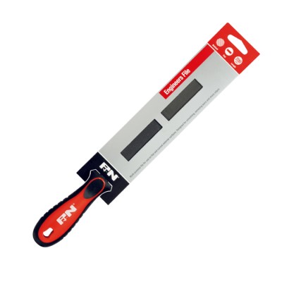 P&N 150mm BASTARD CUT FLAT FILE C/W HANDLE