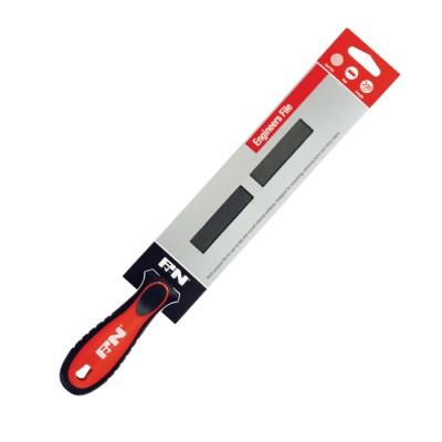 P&N 200mm 2ND CUT FLAT FILE C/W HANDLE