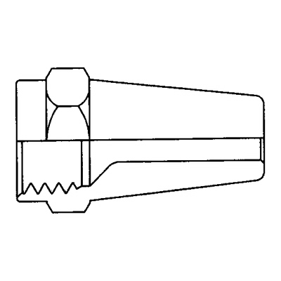 TITON 41X12 LONG FLARE NUT
