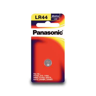 PANASONIC LR44 V357 1.55VT  BATTERY (2 PKT)