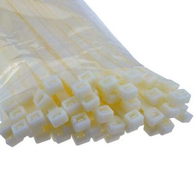 ENCO CT-200ST X 4.8 WHITE CABLE TIES