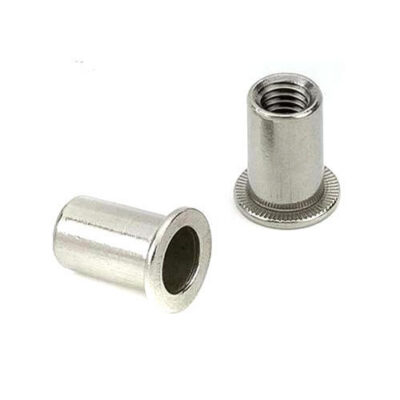 RIVET NUTS 4mm L/F ALUMINIUM