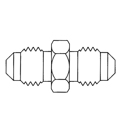 TITON 42X4 DOUBLE FLARE UNION