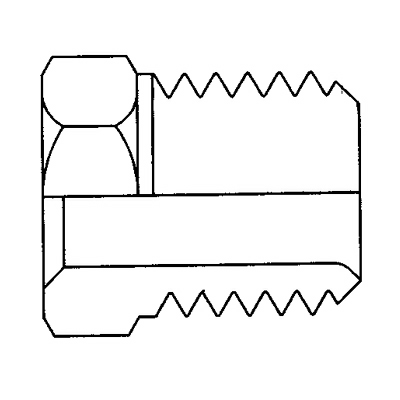 TITON 105X3 3/16 TUBE NUT