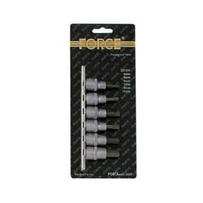 FORCE 3/8DRV 6PC AF INHEX SET