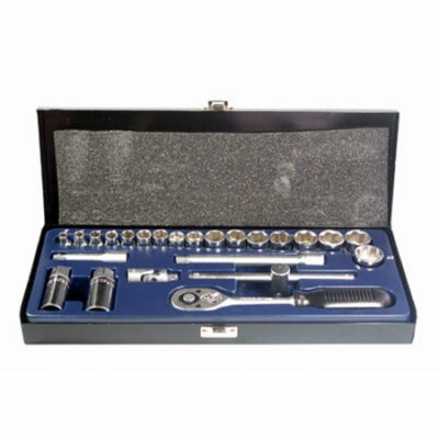FORCE 3/8DRV 24PC METRIC SOCKET SET