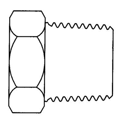 TITON 3/8 SOLID PLUG
