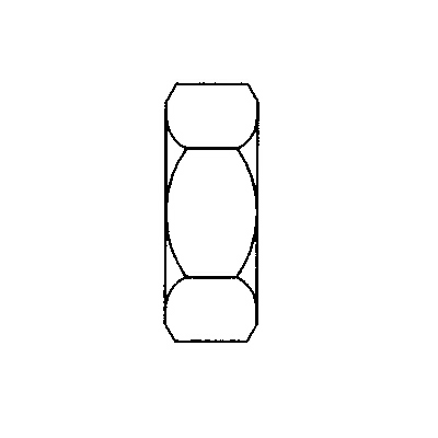 TITON 3/8 BSPP LOCK NUT