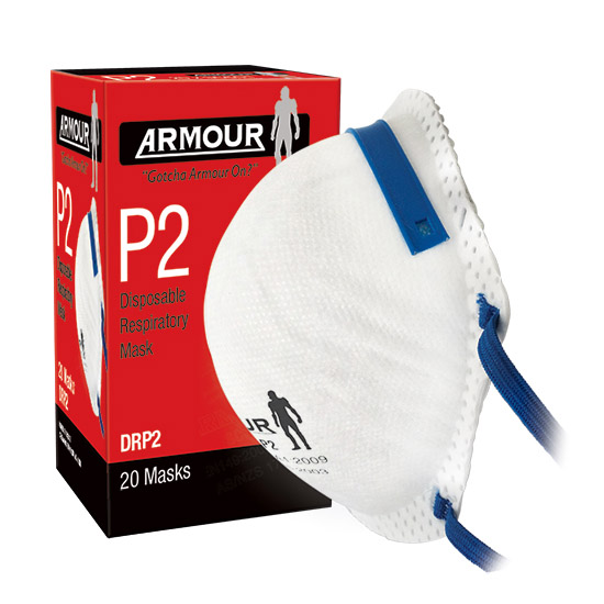 DRP2 MOULDED DUST MASK NON VALVE (PKT20)